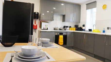 Flat Kitchen area